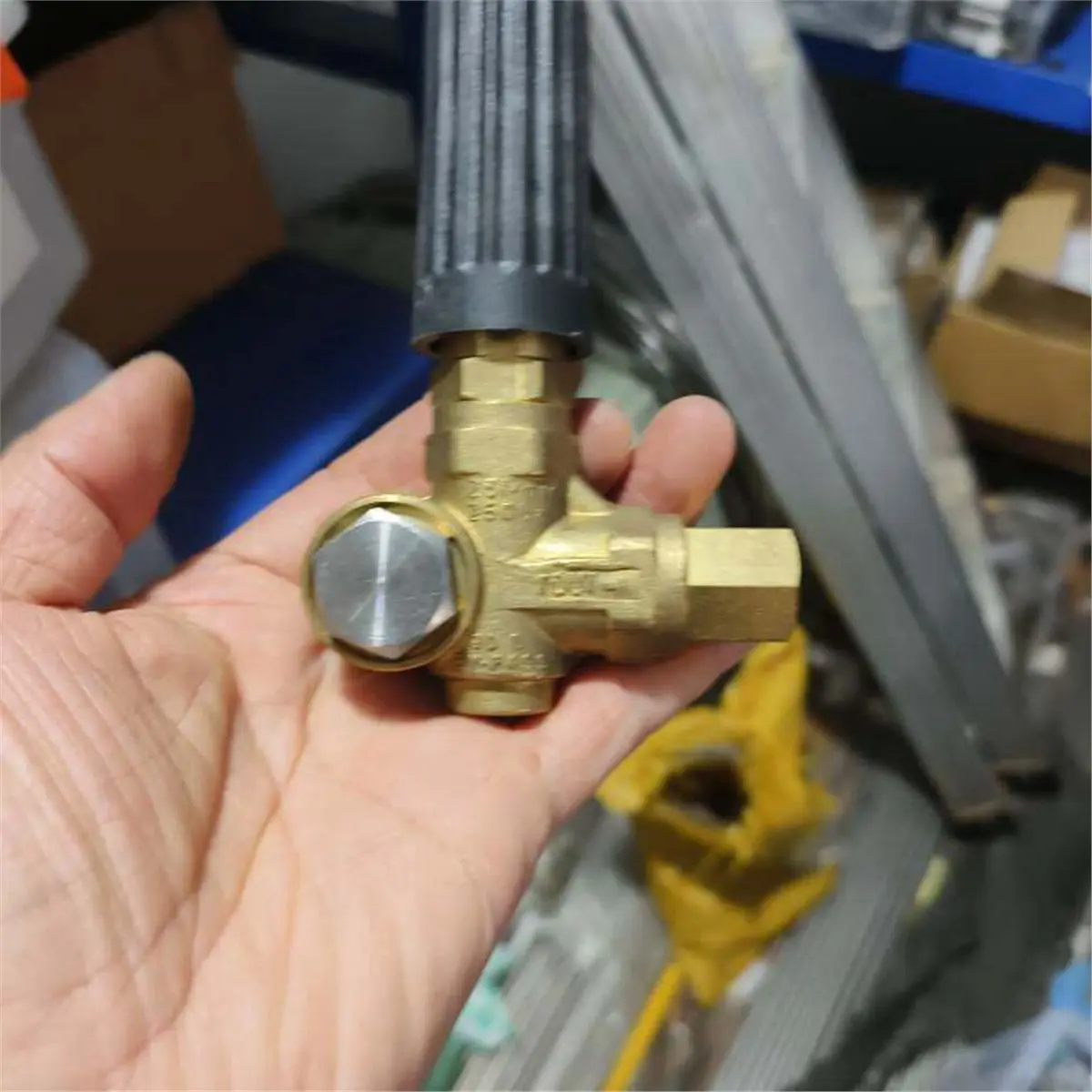 

Клапан из чистой меди, модернизированный регулирующий клапан насоса мойки высокого давления 250 бар, 3625 фунтов на квадратный дюйм для мойки автомобилей