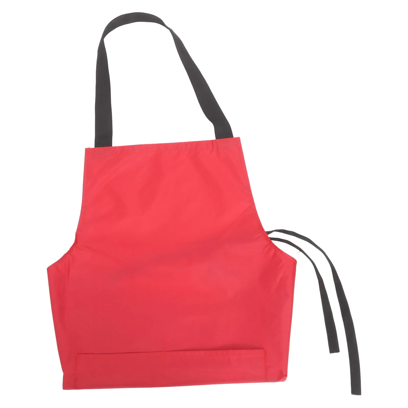 

Waterproof PVC Apron for Kitchen Men Women Oil Resistant Large Coverage Solid Color Server Restaurant Use
