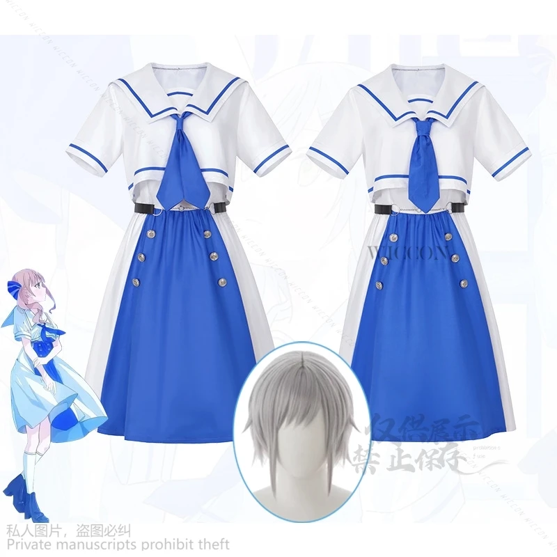 Dress Game Project Sekai Colorful Stage Anime Mochizuki Honami Cosplay Tenma Saki Hinomori Shiho Cosplay PJSK Costume Wig Lolita