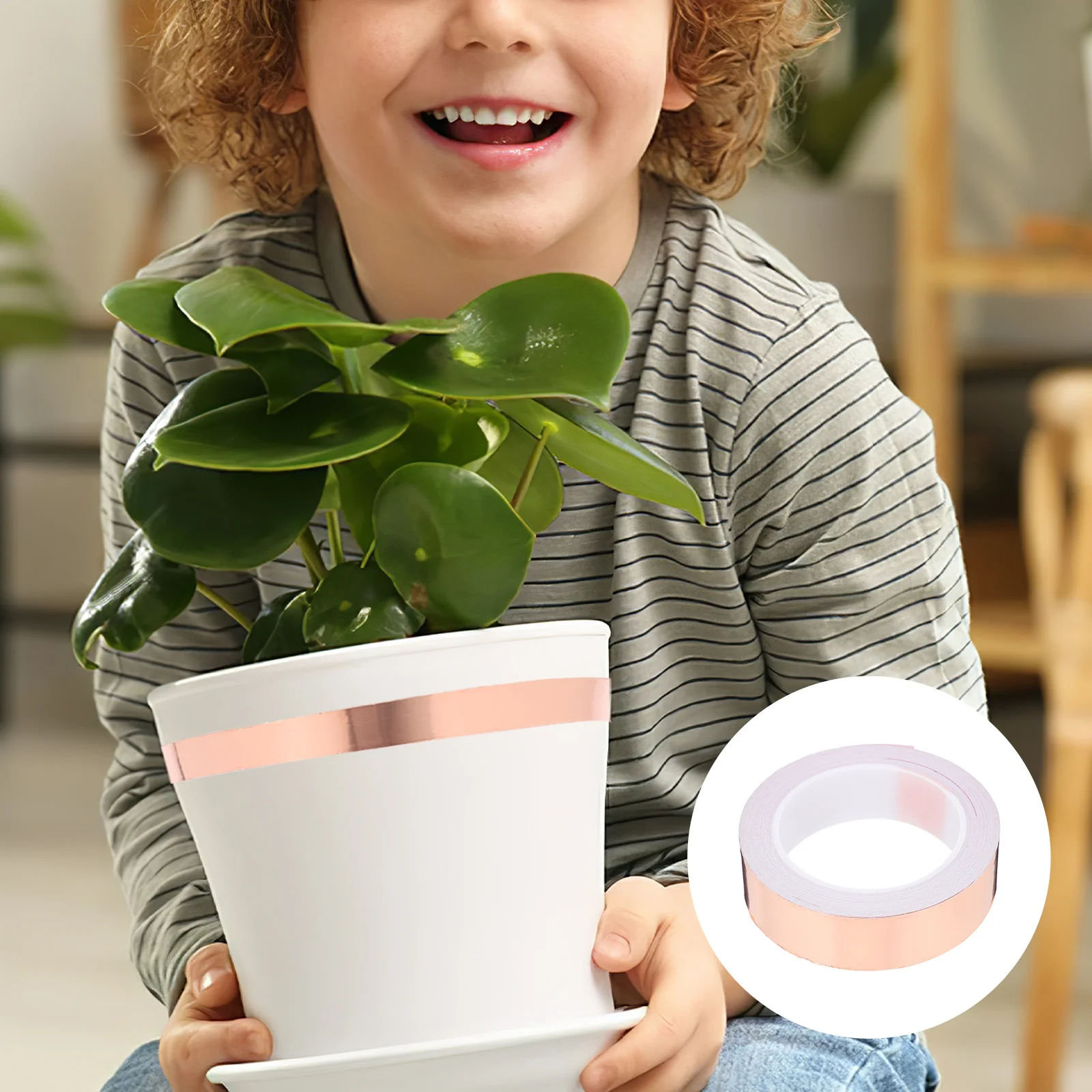 

Copper Tape Plants Wrap For Garden Plants Guards Plants Protector Tape Plants Protection Wrap Tape Practical Plants Wrapper