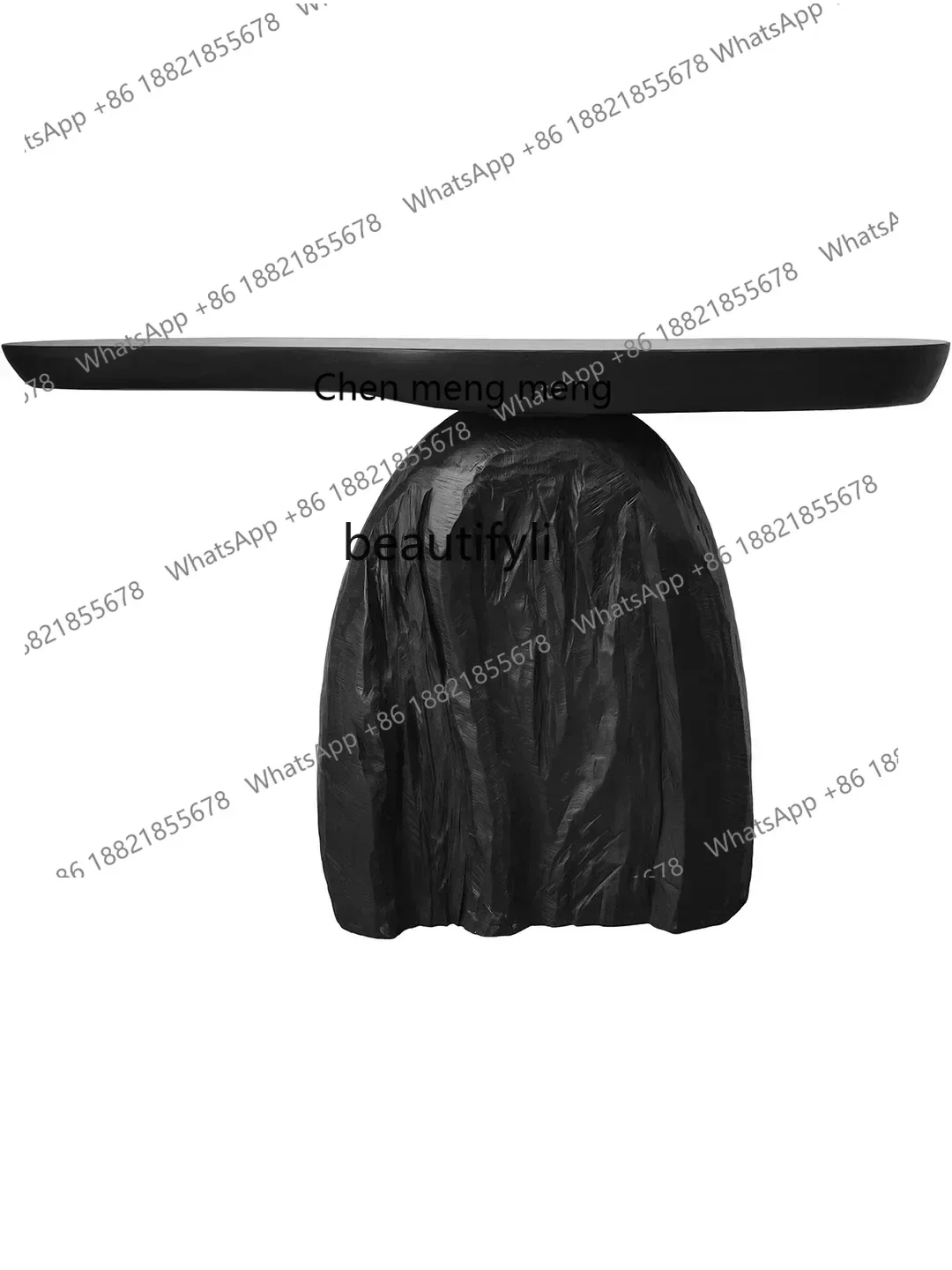 New arrive Silent Style Solid Wood Art Floor Console Vintage Ornament Table Chinese Style Home Entry Side View a Long Narrow Tab