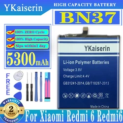 5300mAh Phone Battery BN37 BN 37 for Xiaomi Redmi 6 6a High Quality Replacement Bateria Rechargeable Batteries Mobile Phone