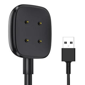 Cáp sạc Fitbit Sense 2, đồng hồ thông minh, cáp điện di động, bộ sạc nhanh USB, cáp sạc thay thế, phù hợp với Fitbit Sense 4 và Versa 10 Bộ điều hợp bán hàng chính Senseo - 5