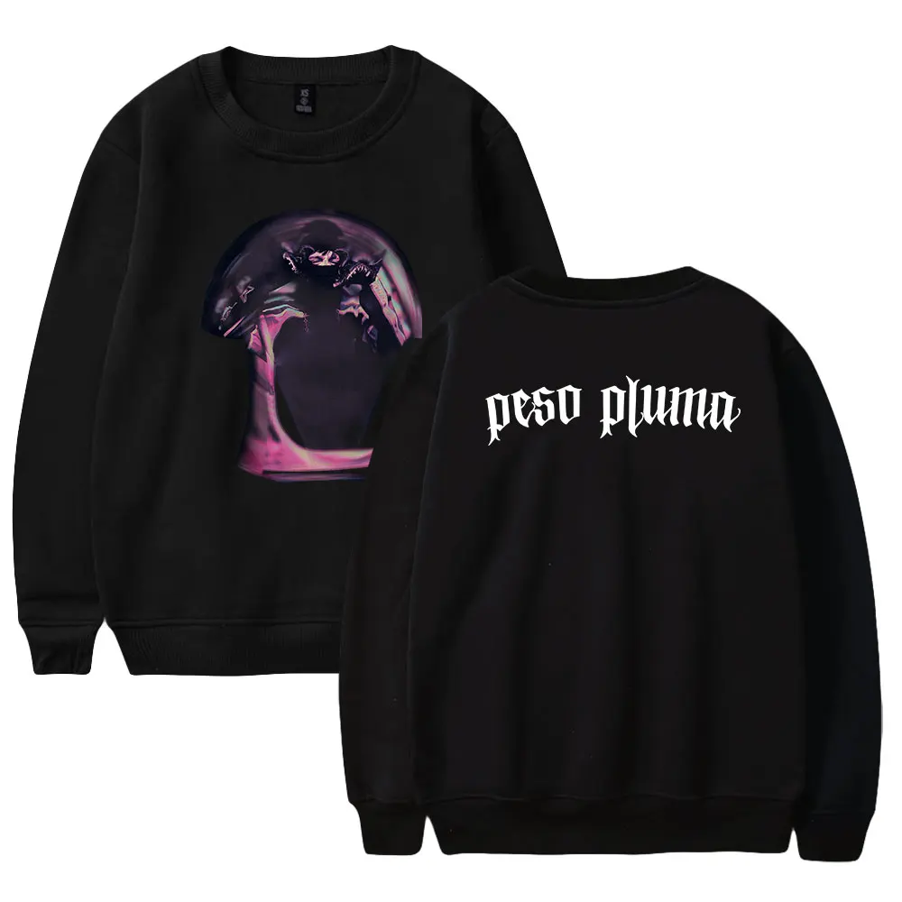 

Peso Pluma Disenos Merch 2023 World Tour Fashion Crewneck Long Sleeve Streetwear Women Men Sweatshirt Hip Hop Clothes