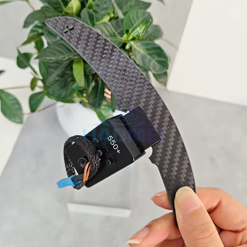 Suitable for BMW M2 M3 M4 M5 carbon fiber sports steering wheel magnetic paddle upgrade and modification shift paddle