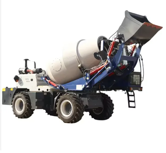 Customized Self-loading Concrete Mixer Truck Ground Remote Control For External Operation With Added Flexibility