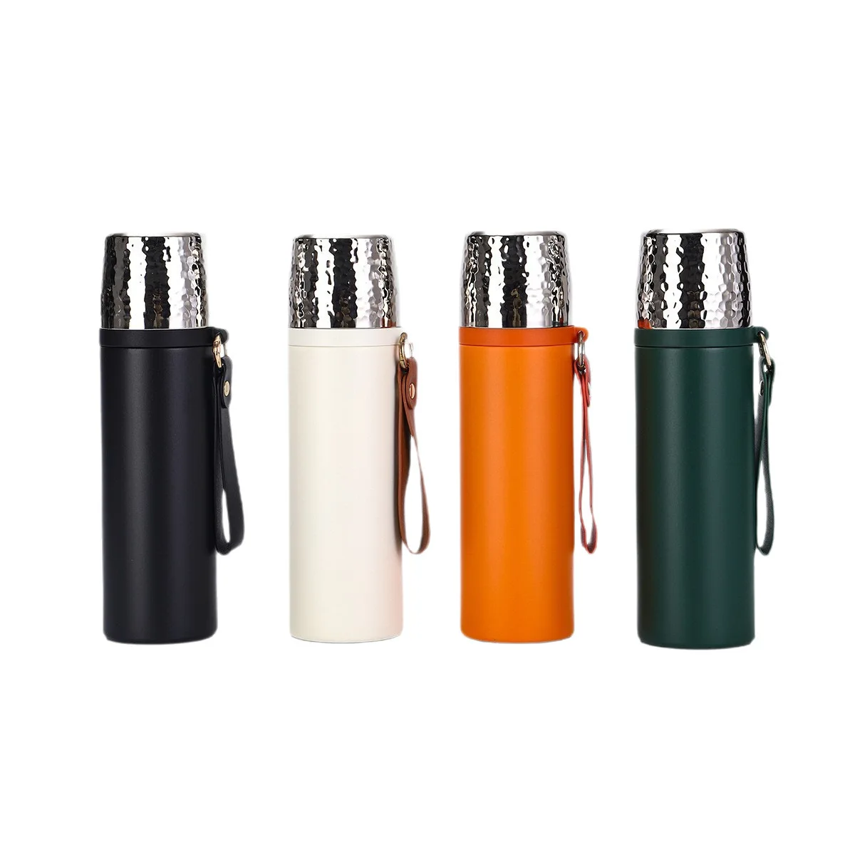 

New hammer pattern 316 health-preserving thermos cup stainless steel stewed tea household portable water separation preserving