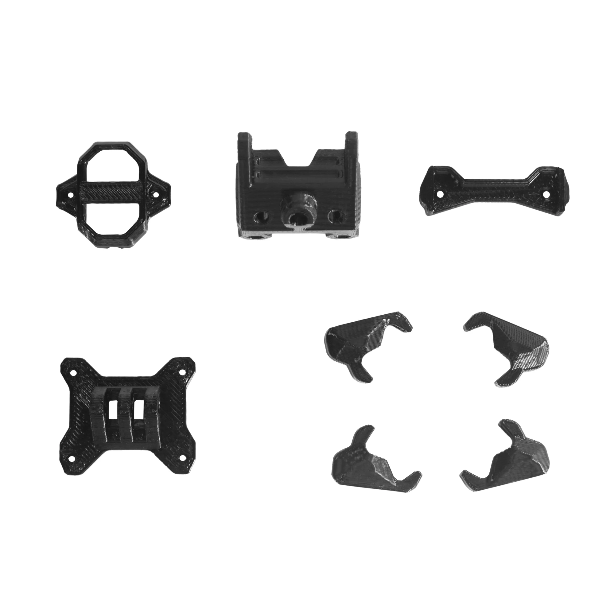 FlyFishRC 3D Printed Volador VX3/3.5 Frame TPU Part Set Compatible with 3-3.5 inch Volador frames for LongRange FPV Racing Drone