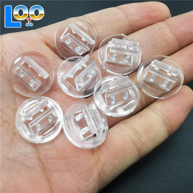 20 قطعة من البطاقات البلاستيكية دعائم ثابتة شفافة فريدة من نوعها لبطاقات ألعاب الورق