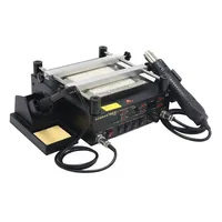 863 3 In 1 Digita Hot Air Heat Gun BGA Rework Solder Station Electric Soldering Iron IR Infrared Preheating Station