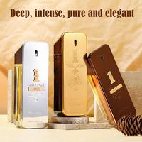 100ml Golden Millionaire Perfume Leather Scent Soft Seductive Luxury Perfumes Long Lasting Fragrance Attraction Men