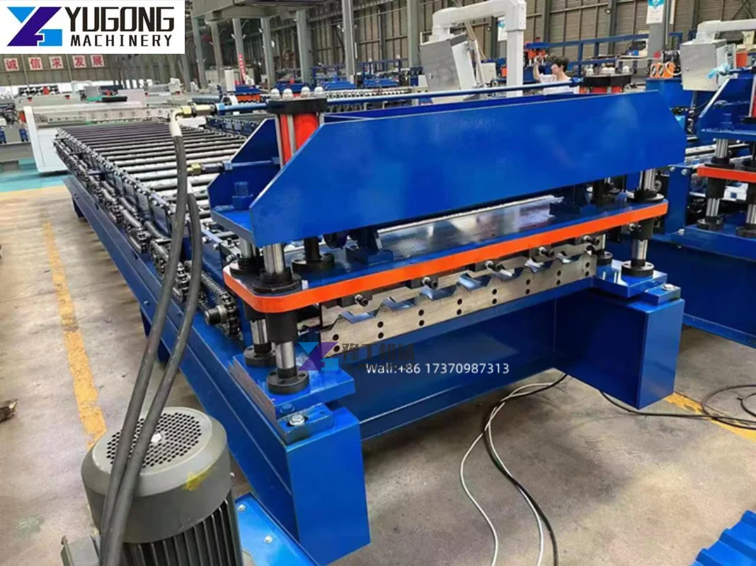 Wall Panel Press Tile TR4 Ibr Roof Sheet Tiles Making Machine China Production Line