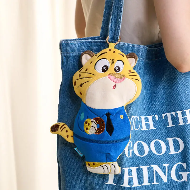 ดิสนีย์ ซูโทเปีย นิค ไวลด์ จูดิธ ฮอปส์ กระเป๋าใส่ปากกาแบบตุ๊กตา กระเป๋าเป้สะพายหลังแบบแขวนได้ ชั้นเดียว ซิป กระเป๋าใส่เครื่องสำอาง ของขวัญวันเกิดเพื่อน