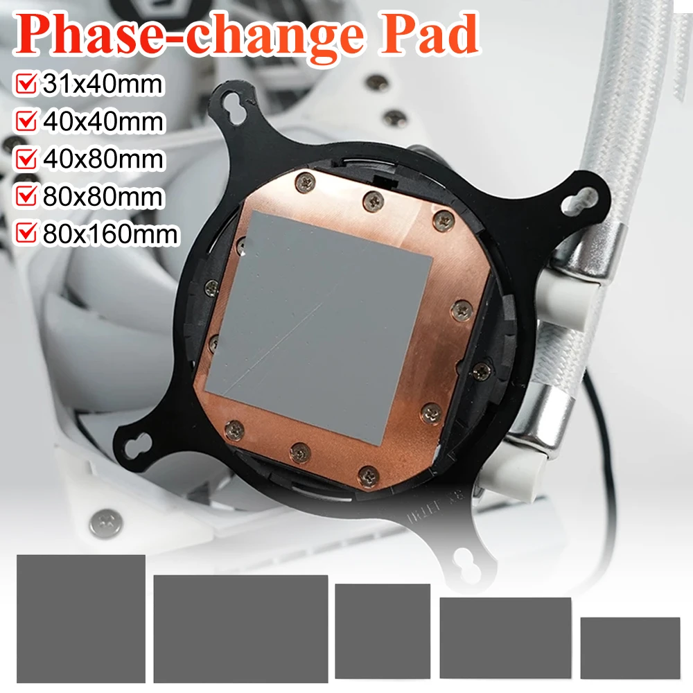 Pour Honeywell PTM7950 – Coussinet thermique en silicone 8,5 W/mK – Remplacement léger pour dissipation thermique de GPU et CPU d'ordinateur portable