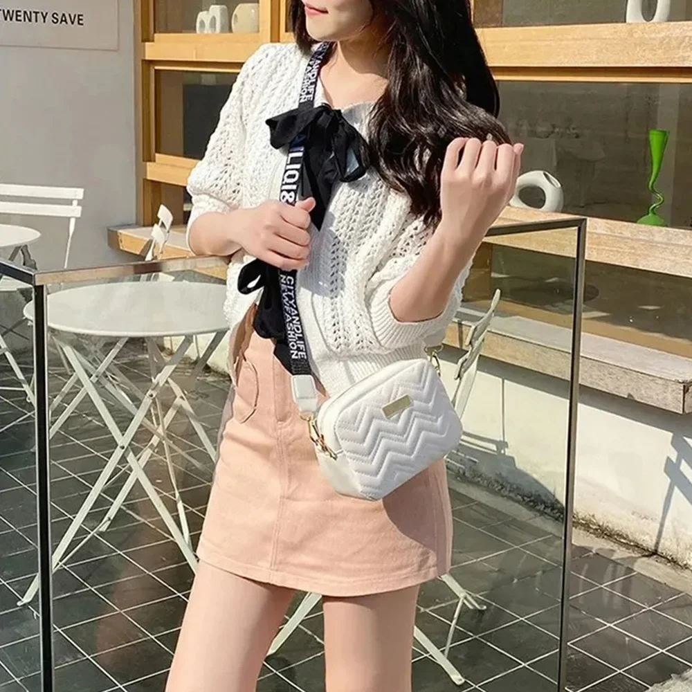 حقيبة رسول تطريز Lingge للنساء ، حقيبة كتف الكاميرا ، حقائب كروس بودي للسيدات ، حقائب الموضة النسائية ، الاتجاه ، 1