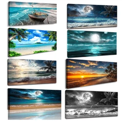 Sea Beach Tree Diamond painting 5d Full Diy Diamond Embroidery New Arrivals 2024 Fantasy Landscape Waterfall Art Home Decor