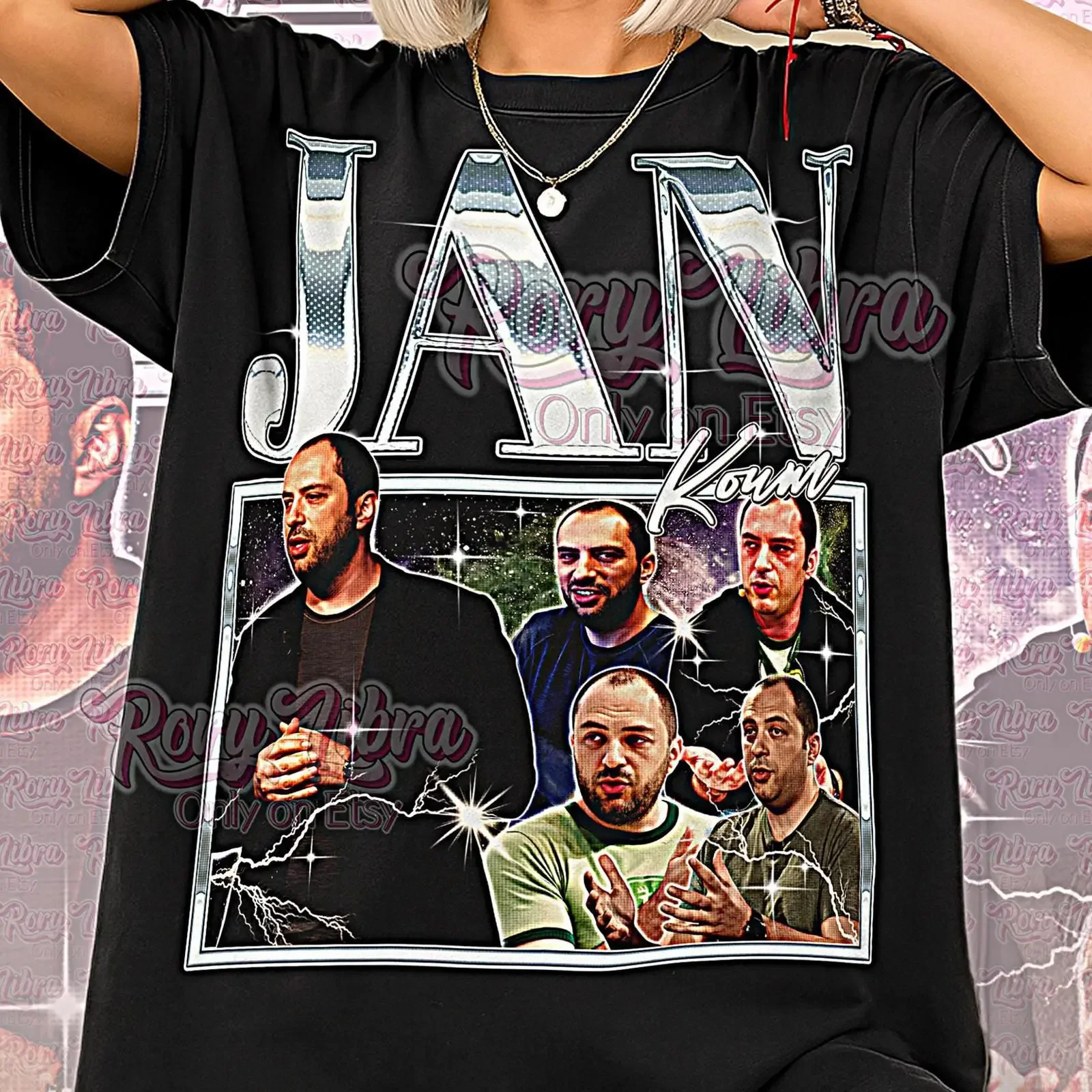 Jan Koum Bootleg T Shirt Retro Tech Disruptor Privacy First Vibe Vintage Sweater vintage Washed streetwear Breathable