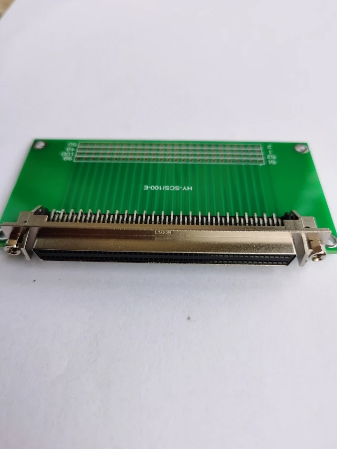 SCSI100 Female Adapter Board to 2.54 Four Rows of Holes DB100 Terminal Block Compatible with ADAM-3910