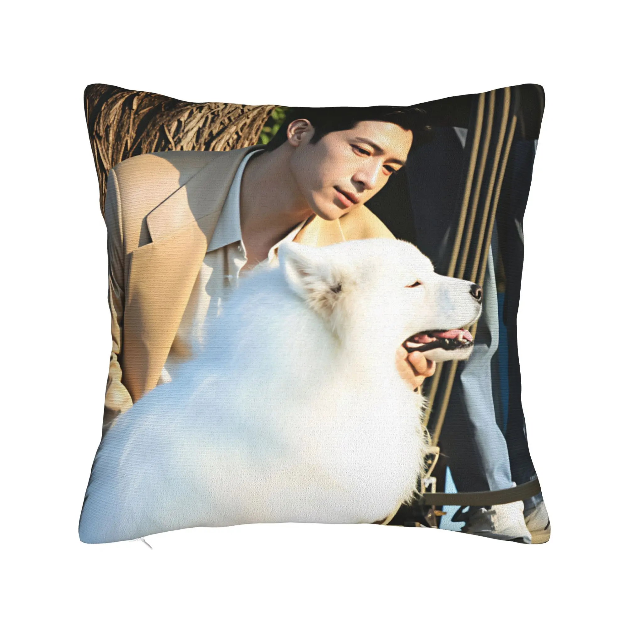 The Early Spring jing boran  Pillow Cover  Vintage Pillow Case For Chair Sofa Home Decor Comfy Cushion Cover Gift