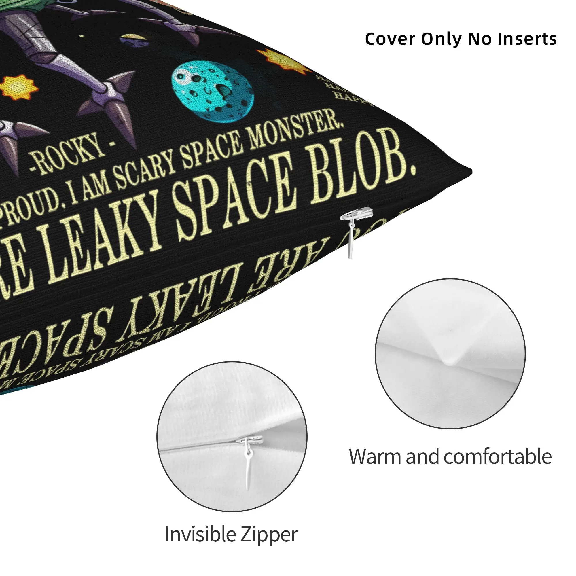 Project Hail Mary Tau Ceti Space Pillowcase Printed Polyester Cushion Cover Decor Eridani-Rocky Throw Pillow Case Cover Square