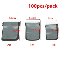 100 stks Tandheelkundige Barrière Enveloppen Tandheelkundige Zakken Voor X Ray Film 0 #   1 #   2 #   Röntgenfilmzakken Materialen voor tandheelkundige verbruiksartikelen