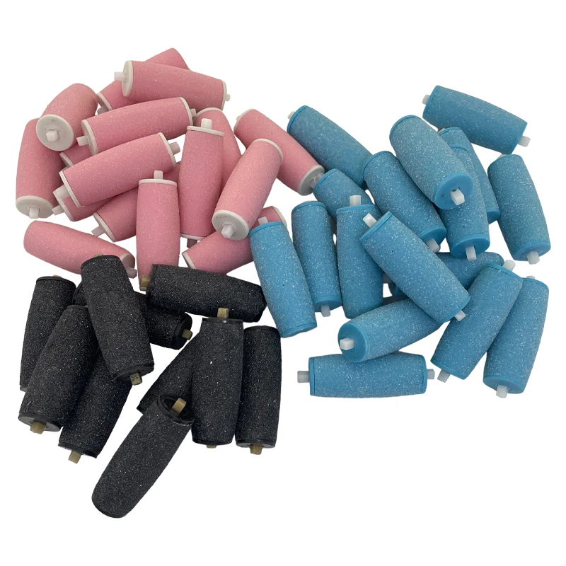 8 szt. Wymienne głowice rolkowe, grube i cienkie, akcesoria do elektrycznego pilnika do stóp, wymienne głowice rolkowe.