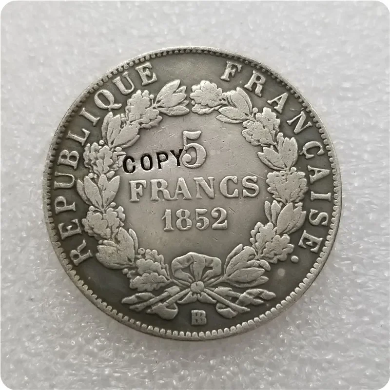 1852-BB France 5 Francs copy coins commemorative coins-replica coins medal coins collectibles badge