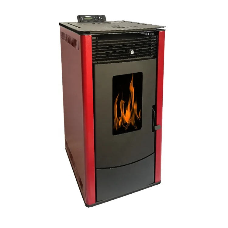 indoor cast iron  modern wifi wood burning pellet stove for sale