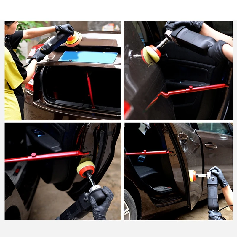 Support Rod For Car Polishing Retractable Vehicle Door Fixing Support