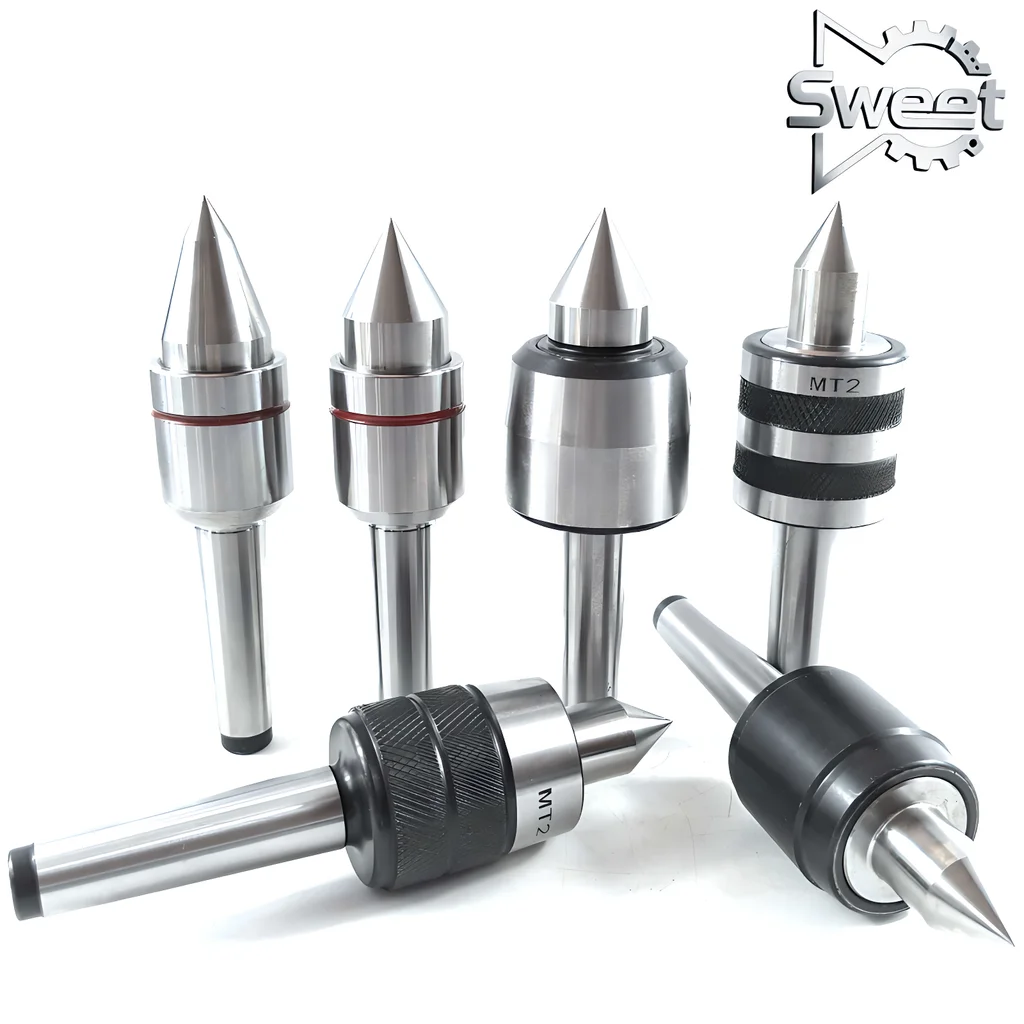 【MT2 Internal Rotation Center Mohs Taper 】 Special turning tool for woodworking lathes /CNC lathes, lathe replacement center
