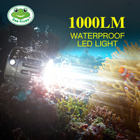 Seafrogs 7500K Mini Photography Fill Light 1000LM Super Bright Waterproof LED Light Underwater 40m Diving Photography Lighting