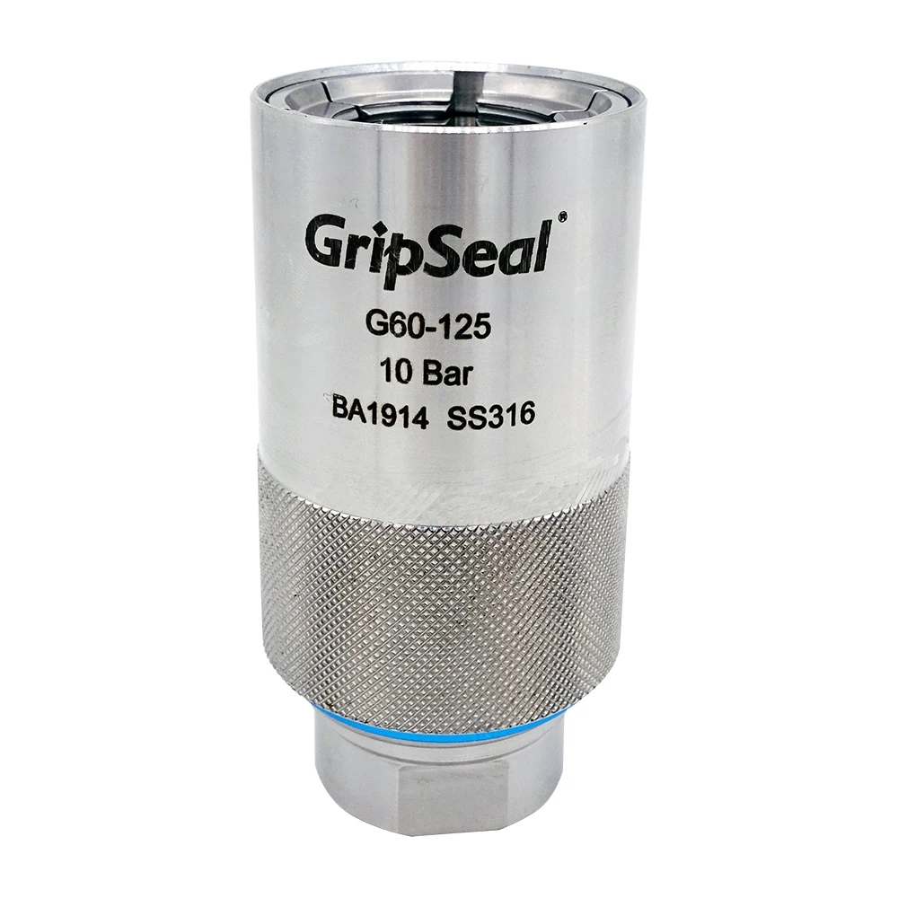 quick-sealing joint tube connector OEM customize sizes GripSeal G60 external thread connector