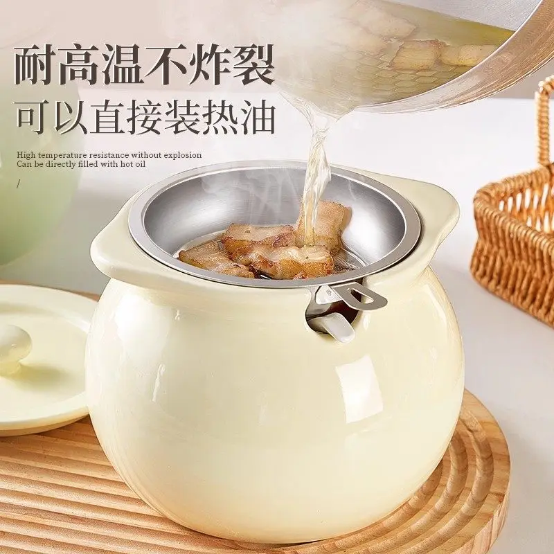 Lard tanks, household high-temperature resistant oil tanks, and special containers for kitchens are preferred