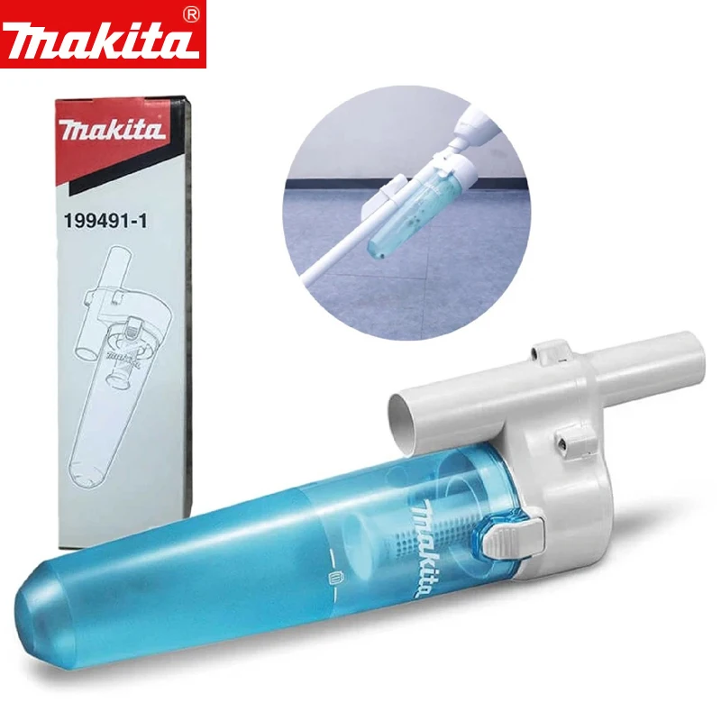Makita Cyclone Attachment Snow White Acessórios para Ferramentas Componentes de Limpeza a Vácuo Original 1994911