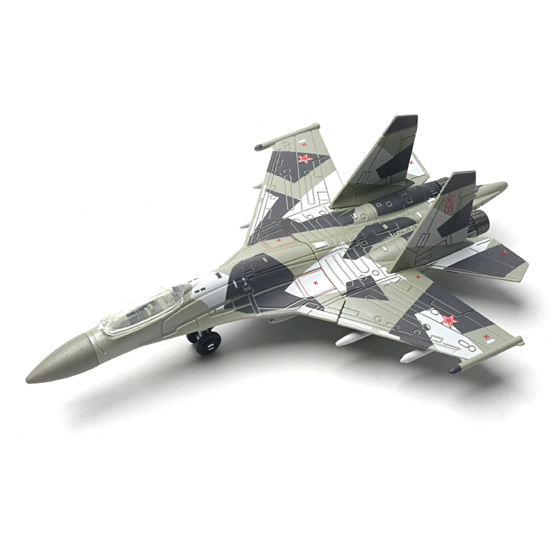 1:100 Russian SU-35 Multi-Role Fighter Model Creative Military Series Building Blocks Decor Assembled Toys For Boys Xmas Gifts