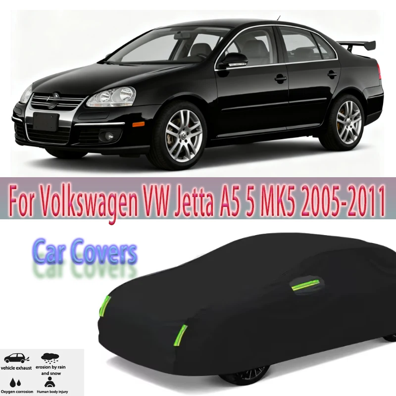 

For Volkswagen VW Jetta A5 5 MK5 2005-2011 Outdoor Protection Full Car Covers Snow Cover Sunshade Waterproof Dustproof Exterior