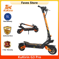 KuKirin G3 Pro Off-Road Electric Scooter with 1200W*2 Motors, 23.2Ah Battery, 80km Top Range, 65km/h Max Speed