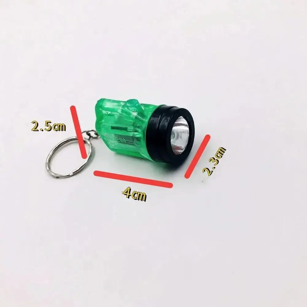 12/120Pcs Glow Flashlight with Keychain Birthday Party Valentine's Day Wedding Guest Carnival Gift Easter Pinata Gift Bag Filler