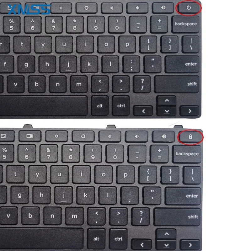 

New For Dell Chromebook 11 3100 5190 3110 3190 Laptop US Keyboard 0H06WJ 00D2DT