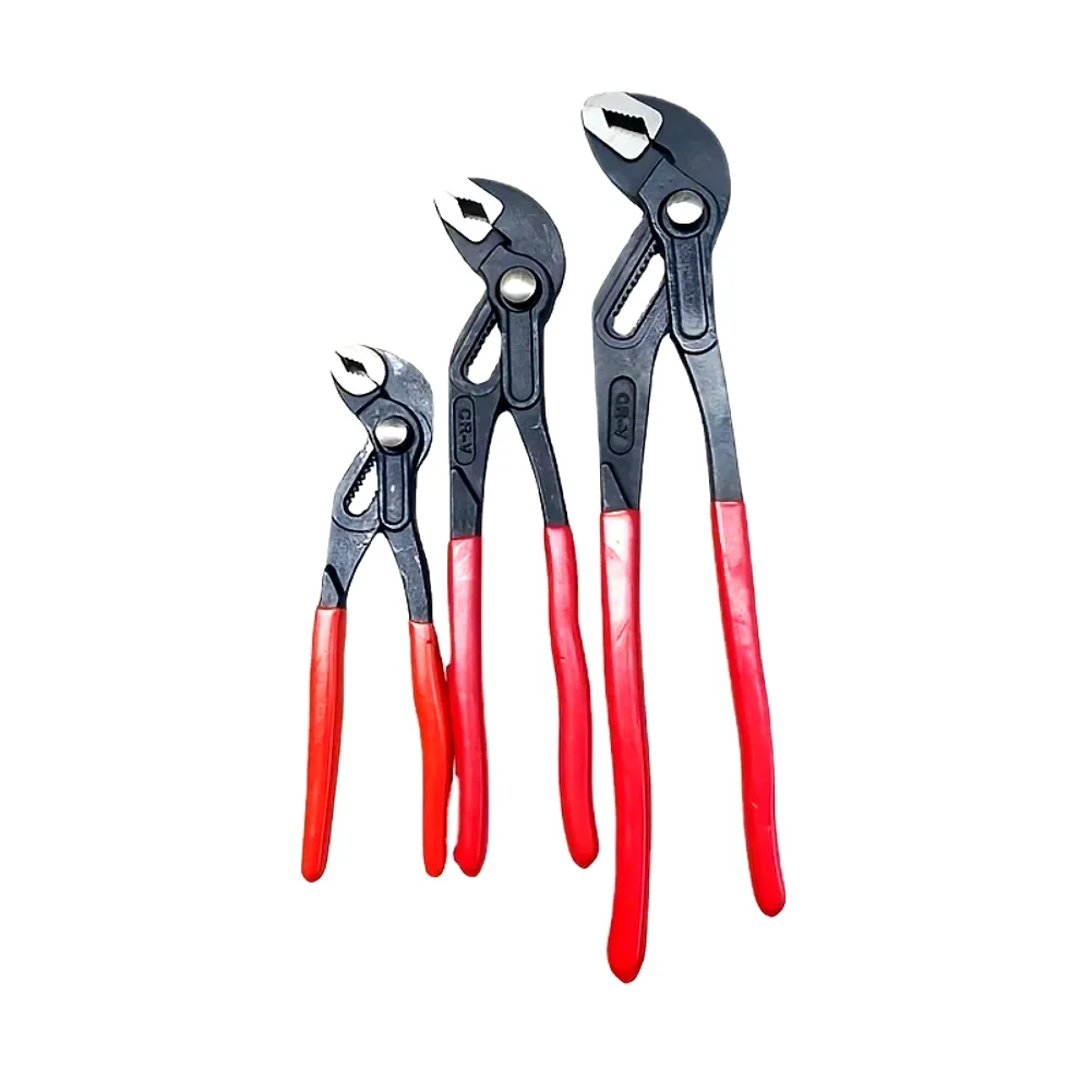 

7/10/12 inch water pump pliers adjustable quick release pipe wrench home manual tool