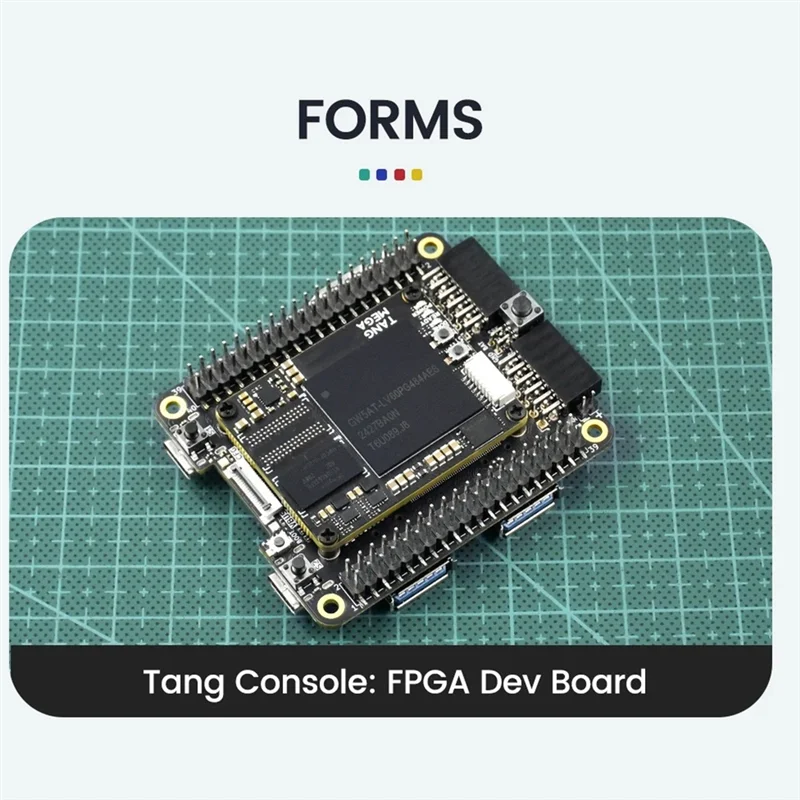 ABSQ-For Sipeed Tang Console 60K Mini FPGA وحدة تحكم ألعاب ريترو مدمجة عالية الأداء لـ Raspberrypi 5 Pcie HAT
