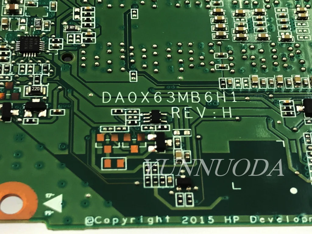 DA0X63MB6H1 For HP ProBook 450 470 G3 Laptop Motherboard With 3855U 4405U I3 I5 I7 CPU  DDR4 100% Tested