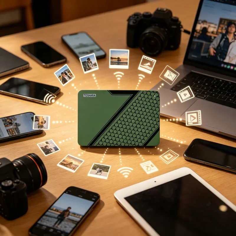 13 Colors 4TB Portable External SSD High Speed USB3.2 Solid State Drive Multi-color External Storage for Laptop Desktop PC Phone