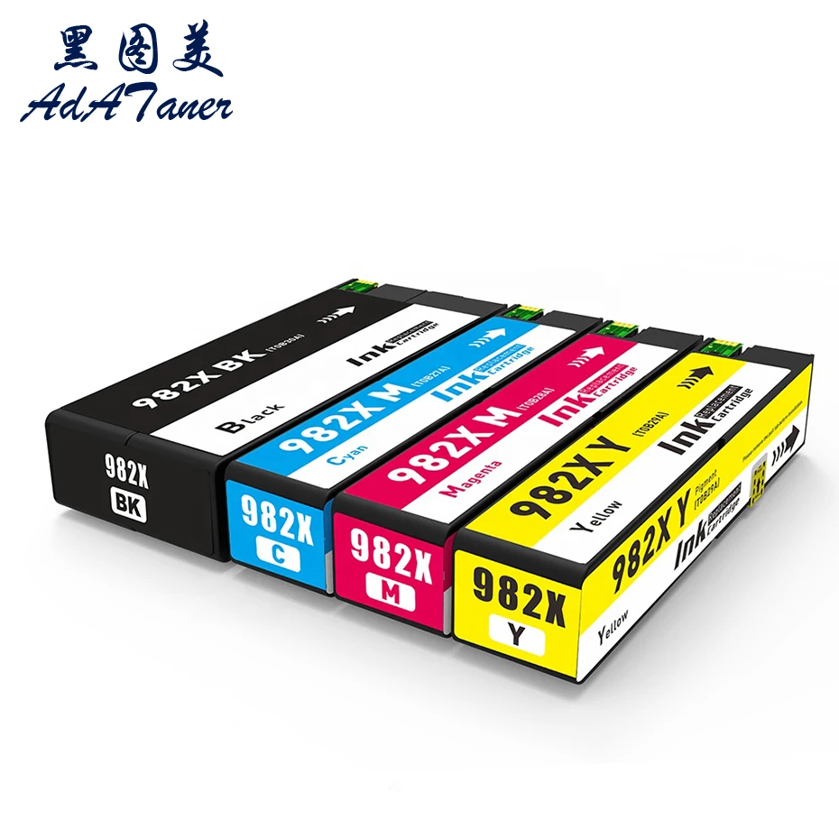 

982X 982 Premium Color Compatible InkJet Ink Cartridge For HP 765dn 780dn MFP 785f 785zs Printer 982XBK 982XM 982XC 982XY