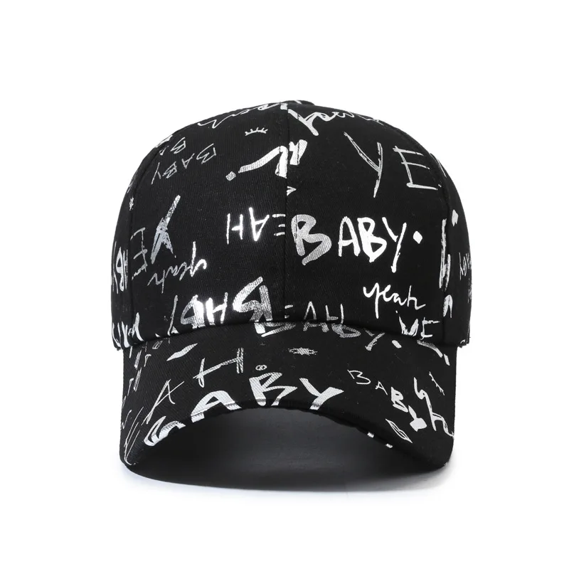 Korean Version Letter Printing Baseball Cap For Unisex Outdoors Sunshade Sports Leisure Travel Versatile Party Gift Peaked Cap