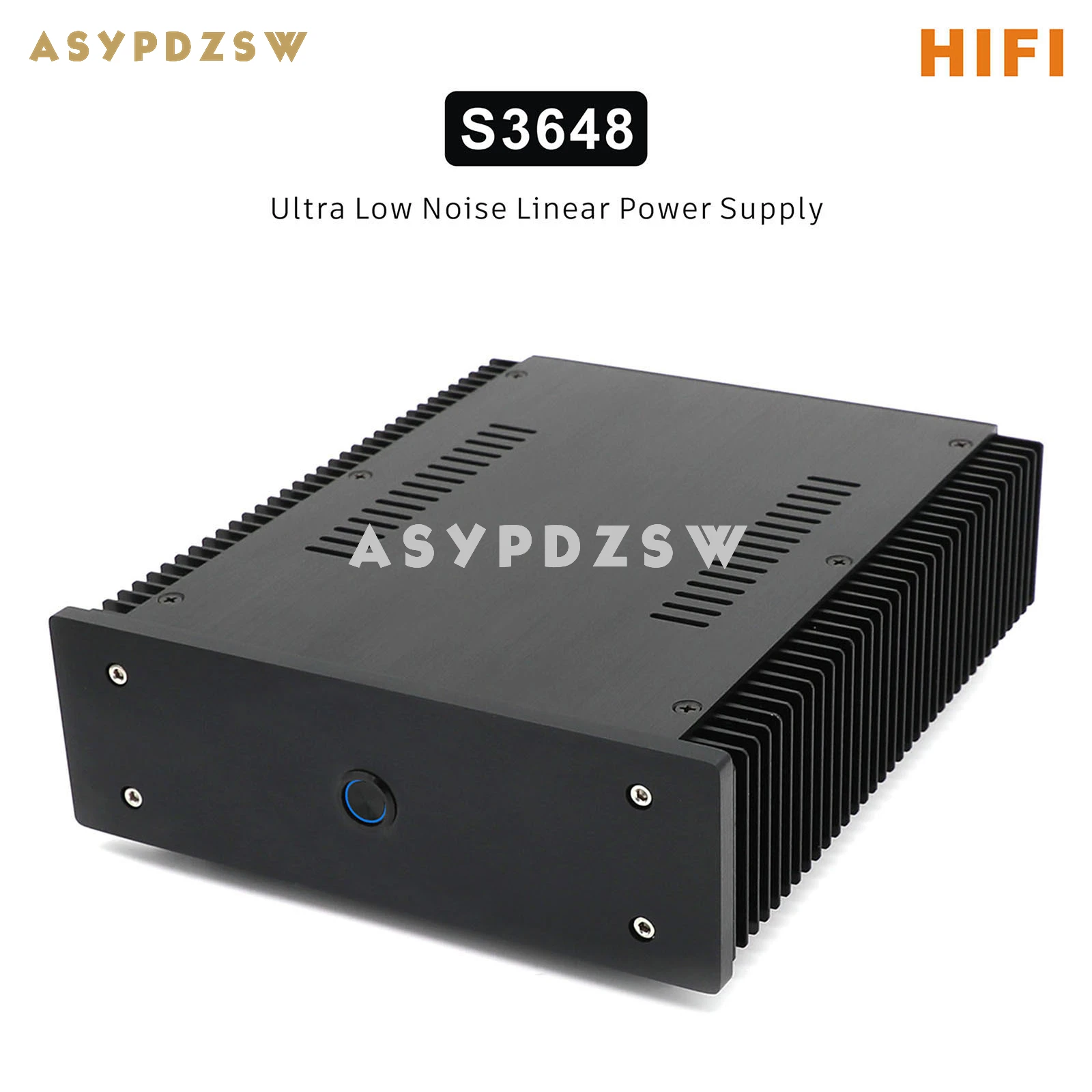 HIFI S3648 Ultra low noise linear power supply Base on Sigma11 circuit DC 36V or 48V (Optional)