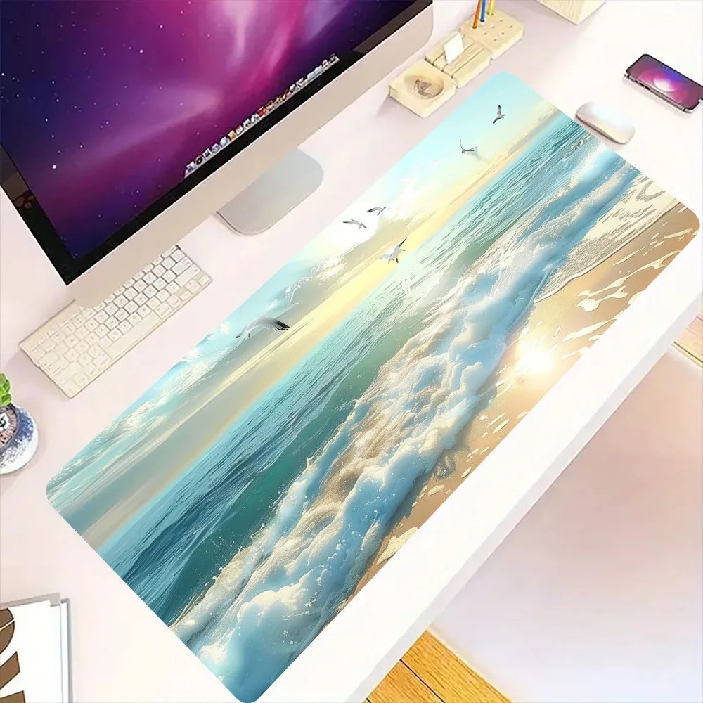 Mouse Pad, Keyboard Gaming Accessory with Full Desktop Coverage and Non-Slip Base - Durable for Daily Use in Esports