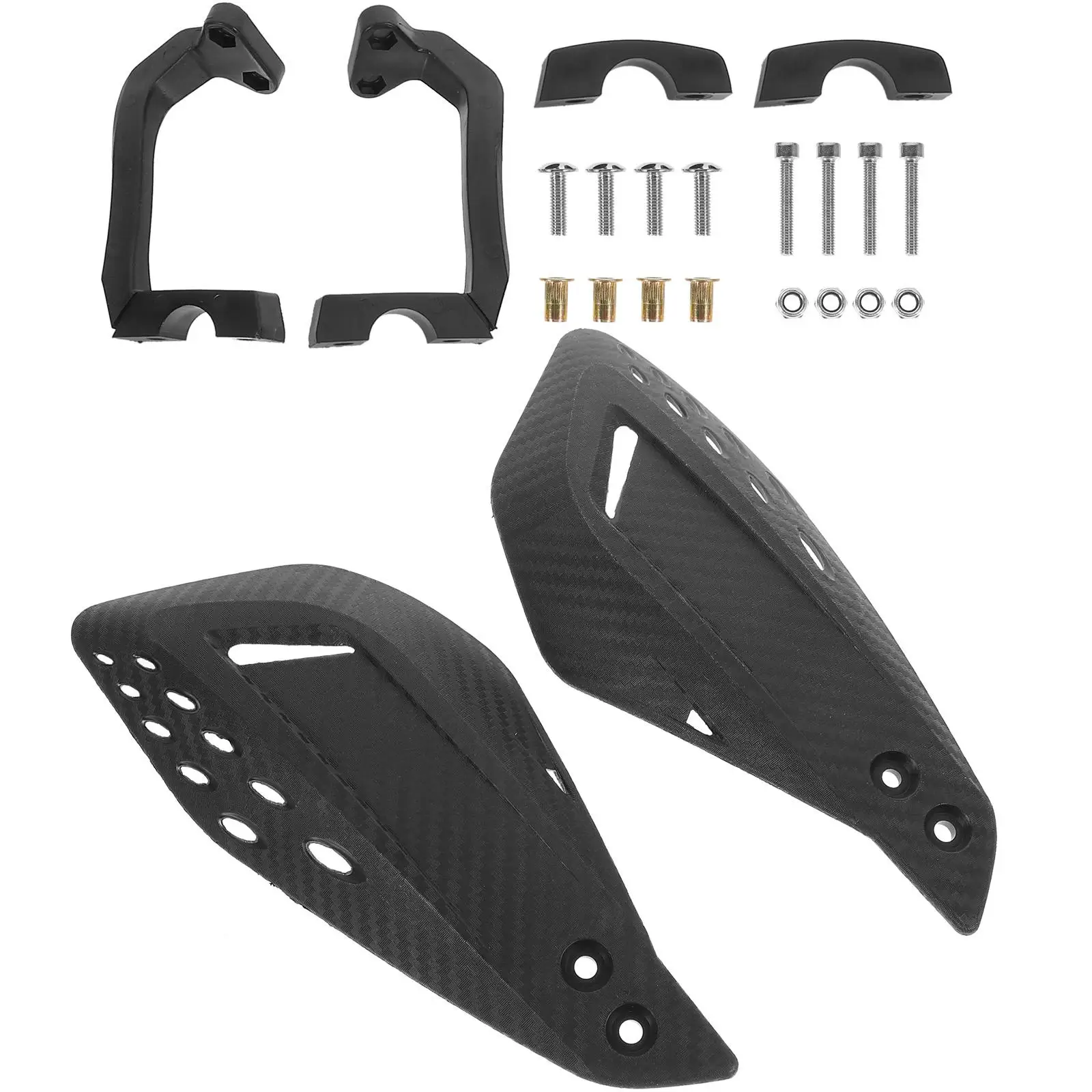 

2 Pcs Windproof Handlebar Guard Motorbike Hand Guard Cover Motorbike Accessory Cover Protection 7/8\