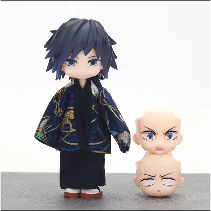 

Cute Demon Slayer Tomioka Giyuu Ob11 Doll Bjd Anime Action Figure Model Toy Collection Ornament Girls Gift