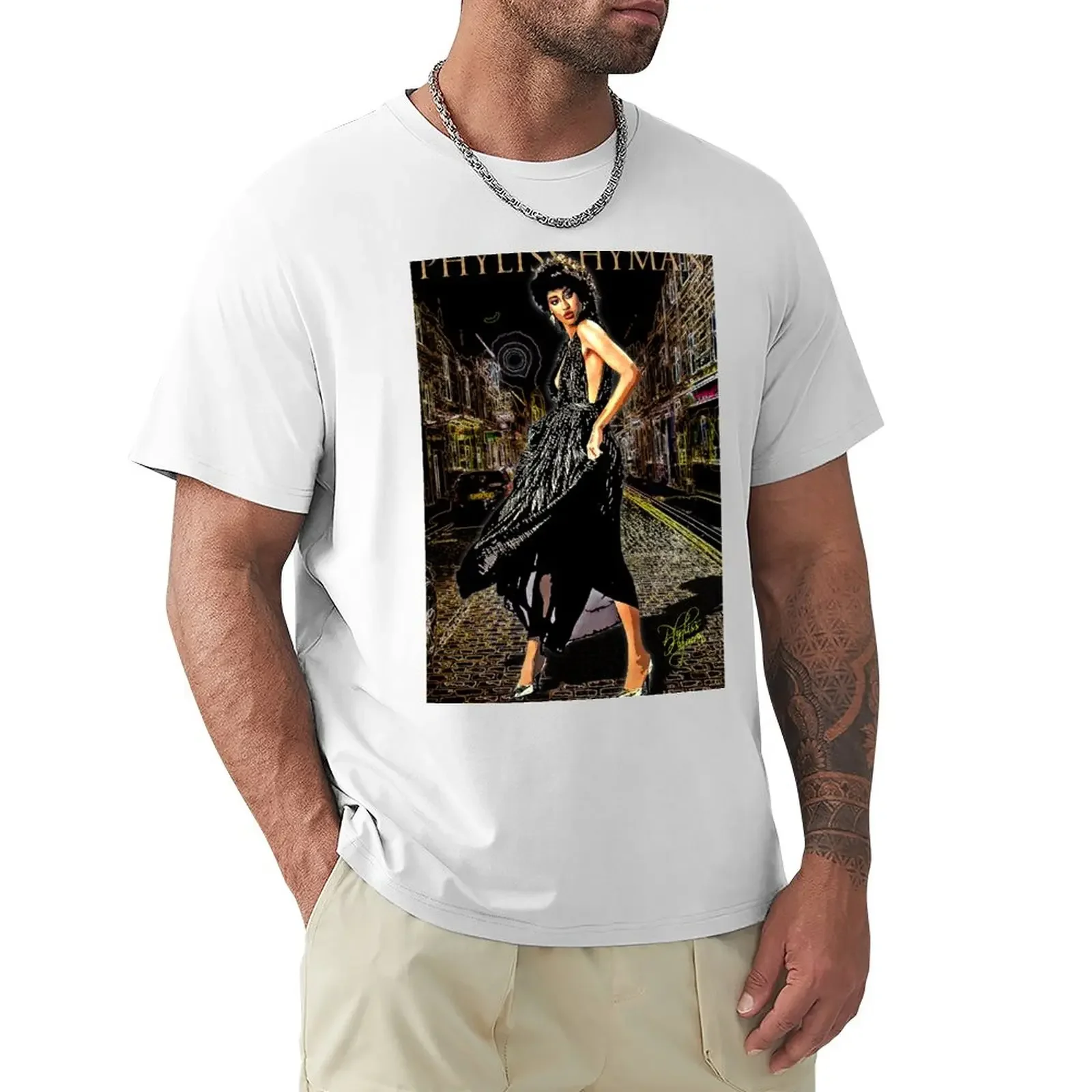 Phyliss Hyman Poster T-Shirt funnys sweat customizeds men t shirts